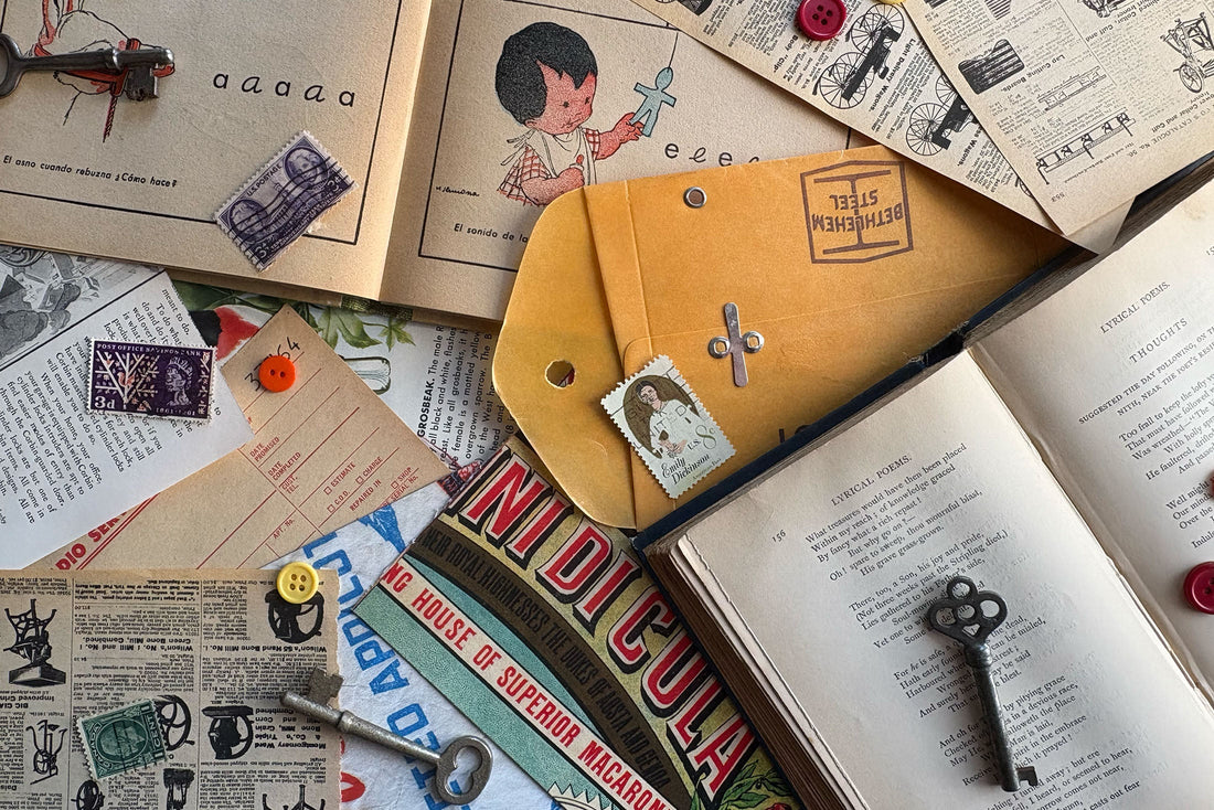 Turning Scraps Into Stories: The Magic of Ephemera in Art Journaling